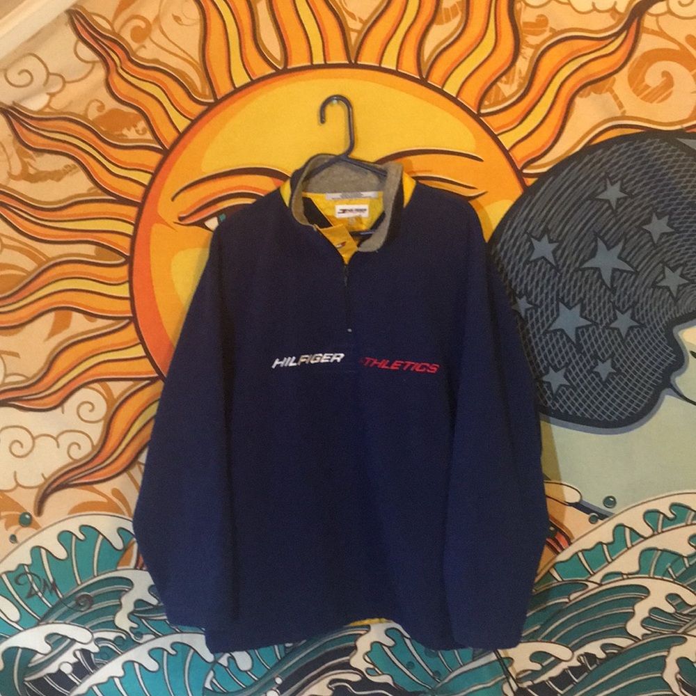 Tommy Hilfigrr fleece pull over XL